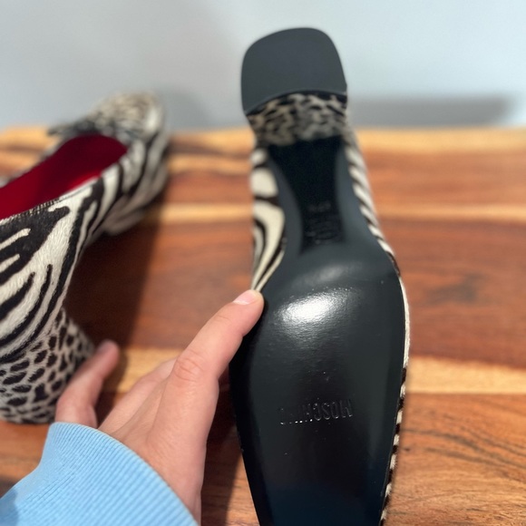 Moschino Pony style calfskin mid heel - Picture 9 of 10